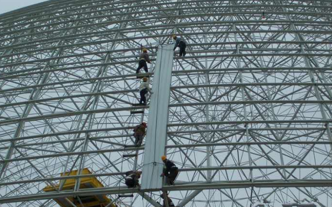 开原网架装配好以后应当留神哪八项验收事件